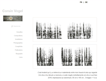 Tablet Screenshot of corsinvogel.com
